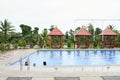 Kids swimming in clothes in entertainment park Manneken