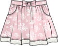 Kids and Teens Girls Bottom Wear Skirt