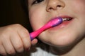 Kids teeths - closeup look