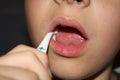 Kids teeths - closeup look