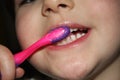 Kids teeths - closeup look