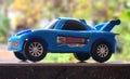 Kids toy racing car Royalty Free Stock Photo
