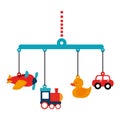 Kids toys isolated icon