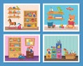 kids toys scenes Royalty Free Stock Photo