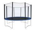 Kids trampoline, enclosure net Royalty Free Stock Photo