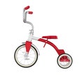 Kids Tricycle Isolated Royalty Free Stock Photo