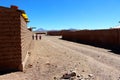 Kids walking home from school in san Pedro De atacama