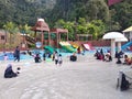 Kids water theme park for in Tambun, Malaysia.