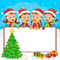 Kids winter frame