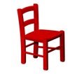 Kids wooden chair