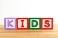 KIDS wooden toy block