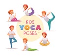 Kids Yoga Concept