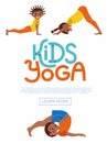 Kids yoga flayer