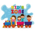 Kids zone children entertaiment cartoons