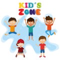 Kids zone children entertaiment cartoons