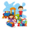 Kids zone children entertaiment cartoons