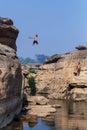 KidsSwimming river Hat Chom Dao ,Grand Canyon ,UBON RATCHATHANI,THAILAND.