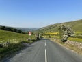 Kidstones Bank in, Cray, North Yorkshire, UK Royalty Free Stock Photo