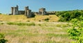 Kidwelly ruin castle, Pembrokeshire, Wales