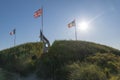 Kieffer Commandos Monument in Ouistreham, France Royalty Free Stock Photo