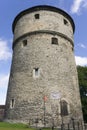 Kiek in de Kk medieval tower facade on sunny day Royalty Free Stock Photo