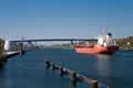 Kiel canal Royalty Free Stock Photo