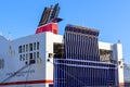 Kiel, Germany - 27.December 2022: The MS Stena Scandinavica ferry boat docked in the port of Kiel