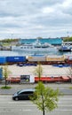 Kiel, Germany - 03 May 2023: Luxury Yacht named Norn in the port of Kiel in Germany