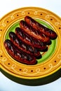 Kielbasa Sausages Royalty Free Stock Photo