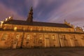 Kielce Cathedral at sunset