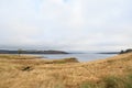 Kielder England: January 2022: Kielder Reservoir view from Rushy Knowe Royalty Free Stock Photo