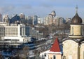 Kiev, the capital of Ukraine, in winter