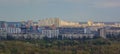 Kiev cityscape and Dnieper river, Ukraine