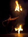Kiev Fire Fest 2011 Royalty Free Stock Photo