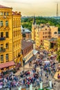 Kiev or Kiyv, Ukraine: the city center