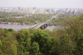 Kiev's panoramÃÂ° Royalty Free Stock Photo