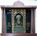 Honorary plaque on the building where Imam Shamil lived