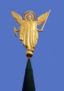 Archangel Michael Statue Entrance Saint Sophia Sofia Cathedral Spires Towe