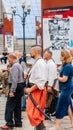 Kiev, Ukraine, 5 August 2022: farewell to the hero, solemn funeral and farewell ceremony, Khreshchatyk street and Maidan