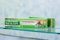 Wood Balm Toothpaste Royalty Free Stock Photo