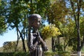 KIEV, UKRAINE. Bitter Memory of Childhood. Monument to victims of Holodomor.