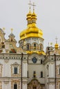 Kiev, Ukraine. Church Cupolas of Pechersk Lavra Monastery