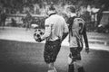 KIEV, UKRAINE - December 12, 2018: Referee Bjorn Kuipers during the UEFA Champions League match between Shakhtar Donetsk vs