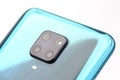 KIEV, UKRAINE - February 18, 2021: Modern smartphone Xiaomi Redmi Note 9 Pro