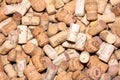 KIEV, UKRAINE - FEBRUARY 18 : Wine corks editorial background with drops of wine on February 18, 2017 in Kiev, Ukraine Royalty Free Stock Photo