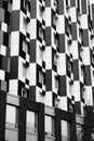 Herbalife multistory building in black and white Royalty Free Stock Photo