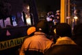 KIEV, UKRAINE - January 24, 2014: Mass anti-government protests