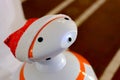 KIEV, Ukraine - January 08,2017: Smart robot who knows how to talk to people. Artificial Intelligence