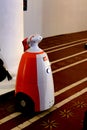 KIEV, Ukraine - January 08,2017: Smart robot who knows how to talk to people. Artificial Intelligence