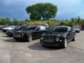 Kiev - Ukraine.12. June 2011. Bentley Mulsanne, Maybach 62S and Rolls-Royce Phantom EWB